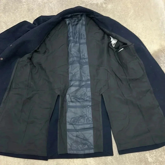 Diesel black  gold wool blend coat - Picture 3 of 14